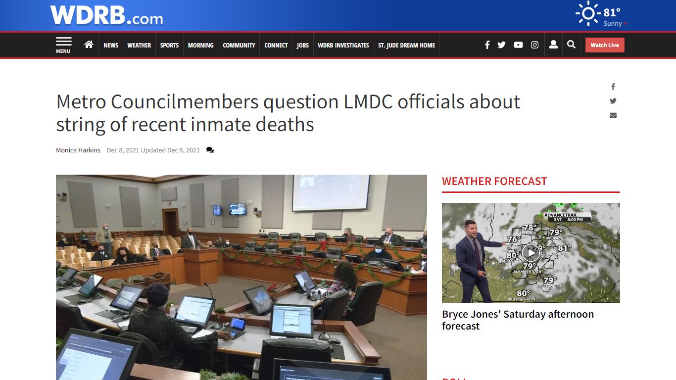 Metro Councilmembers question LMDC officials about string ...